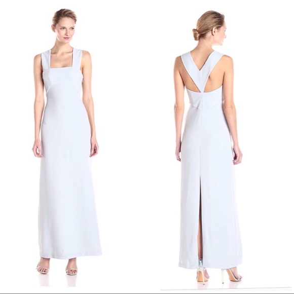 BCBGMaxAzria Dresses & Skirts - BCBGMAXAZRIA Ágata Full Length Off white Dress 2